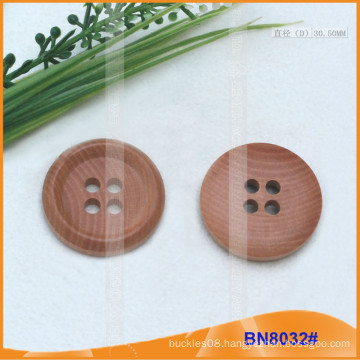 Wood Material Swe Button BN8032